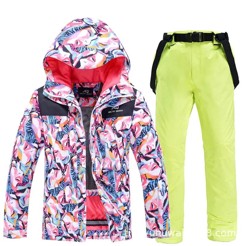 Snowboarding Jacket Pants Set