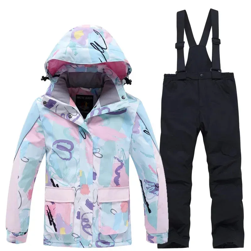 Snowboarding Kids Jacket and Pants