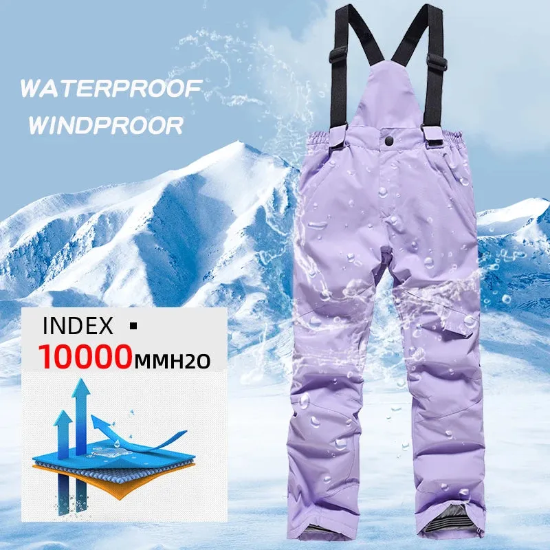 Snowboarding Kids Jacket and Pants