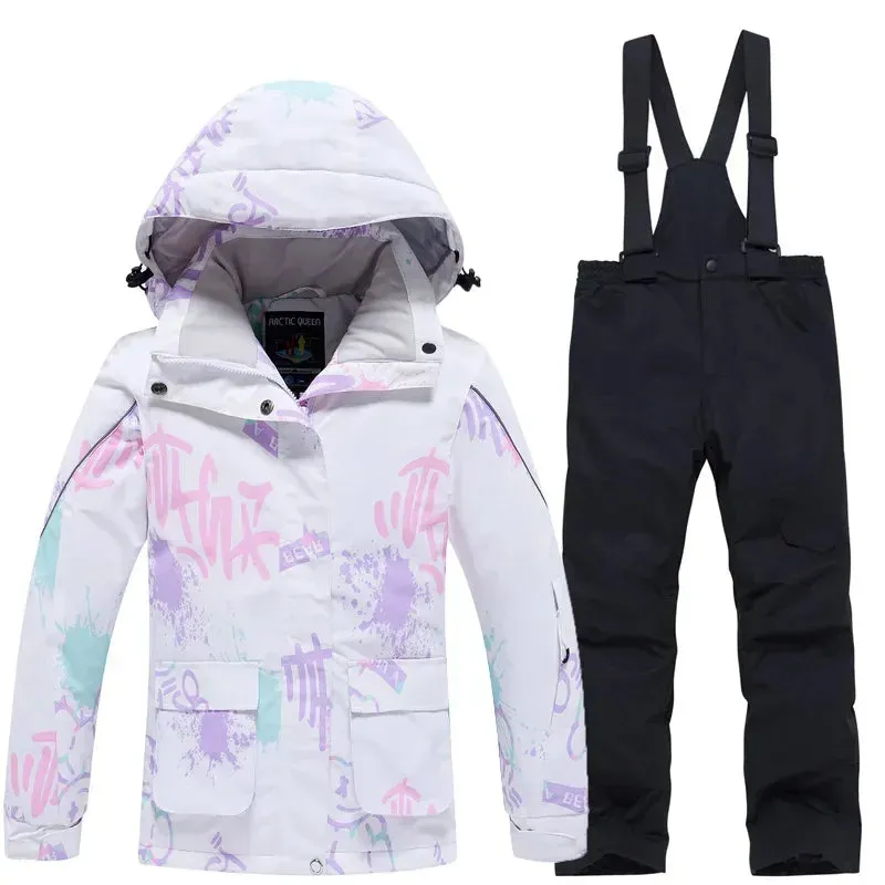 Snowboarding Kids Jacket and Pants