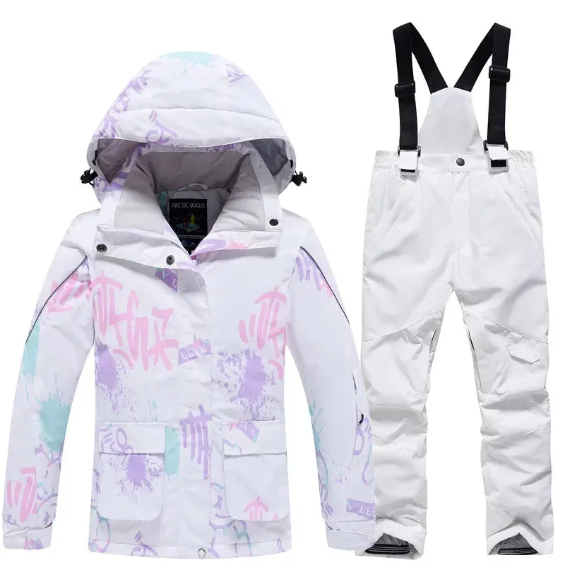 Snowboarding Kids Jacket and Pants