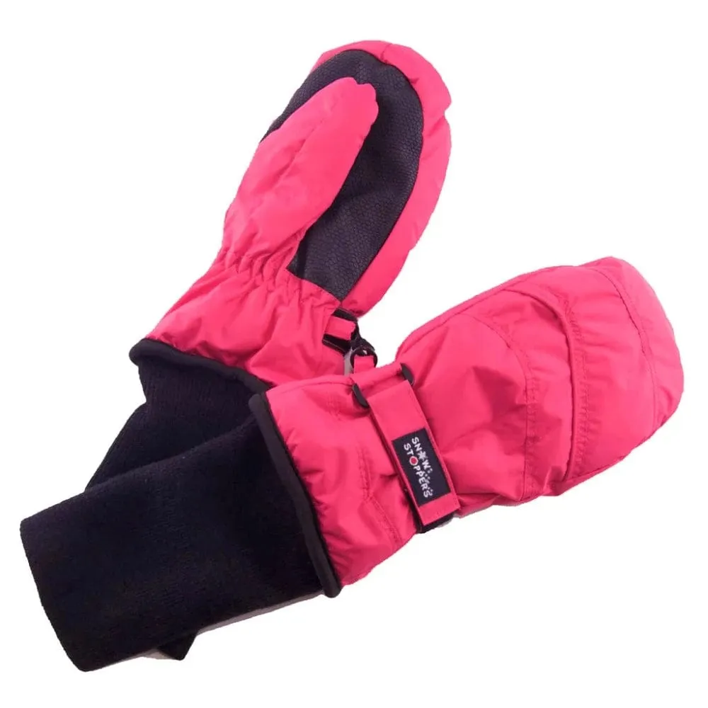 Snowstoppers Nylon Mittens - Fuchsia