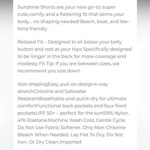 SPANX Sunshine Short 6&quot; Hibiscus Pink Boat Beach Swim Trunks Shorts Large Nwt