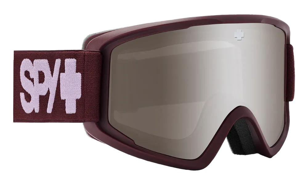 Spy Crusher Elite Junior Goggles Matte Merlot / Bronze Silver Mirror