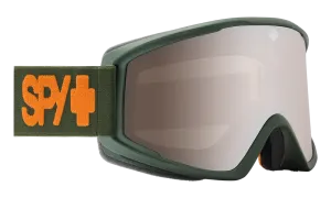 Spy Crusher Elite Junior Goggles Matte Steel Green / Bronze Silver Mirror
