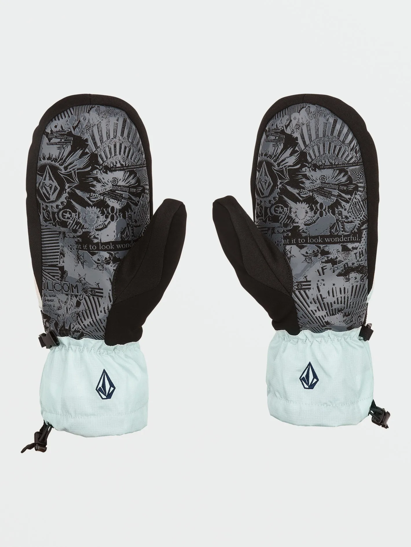 Stone Brighton Mittens - Off White