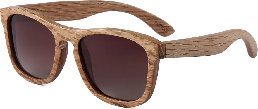 Sunglasses Real Zebra All Wood