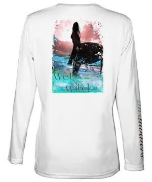 SUP Shirt | Surfing T-Shirt | Wet & Wild V-Neck