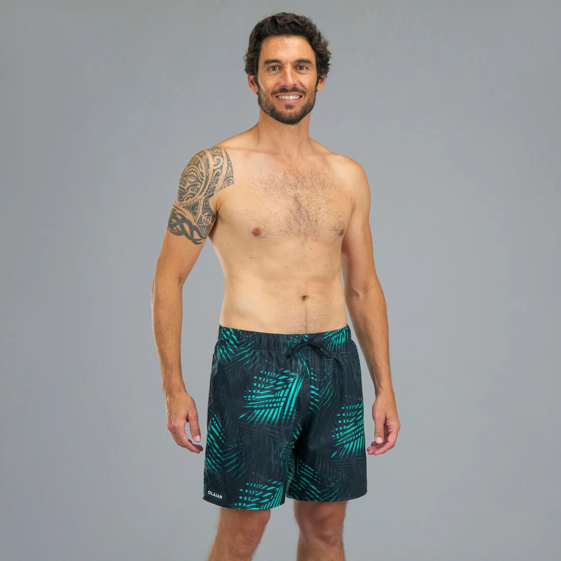 Surfing Standard Boardshorts 100 - VENICE BLUE