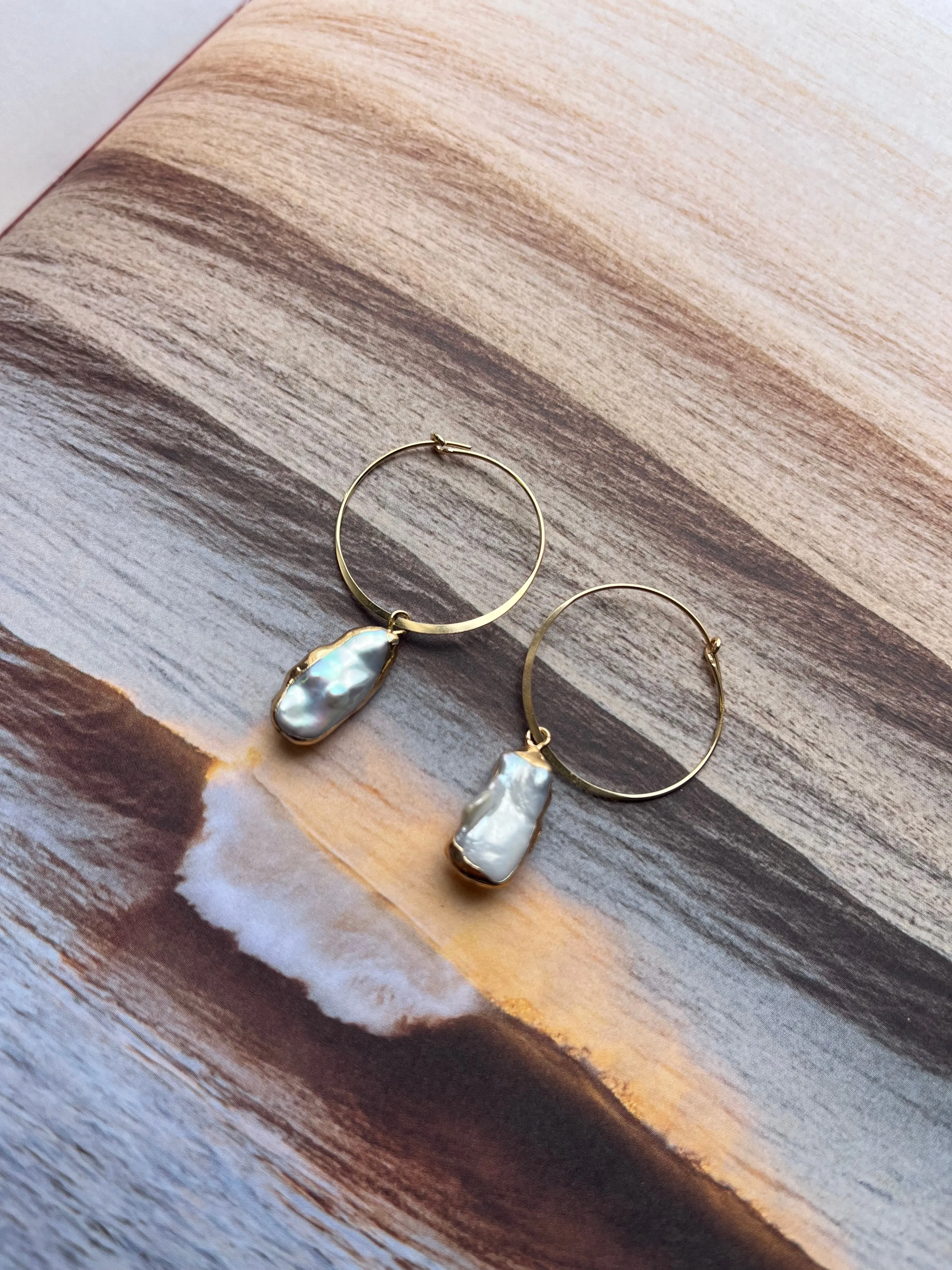 Surfing the Waves Earrings
