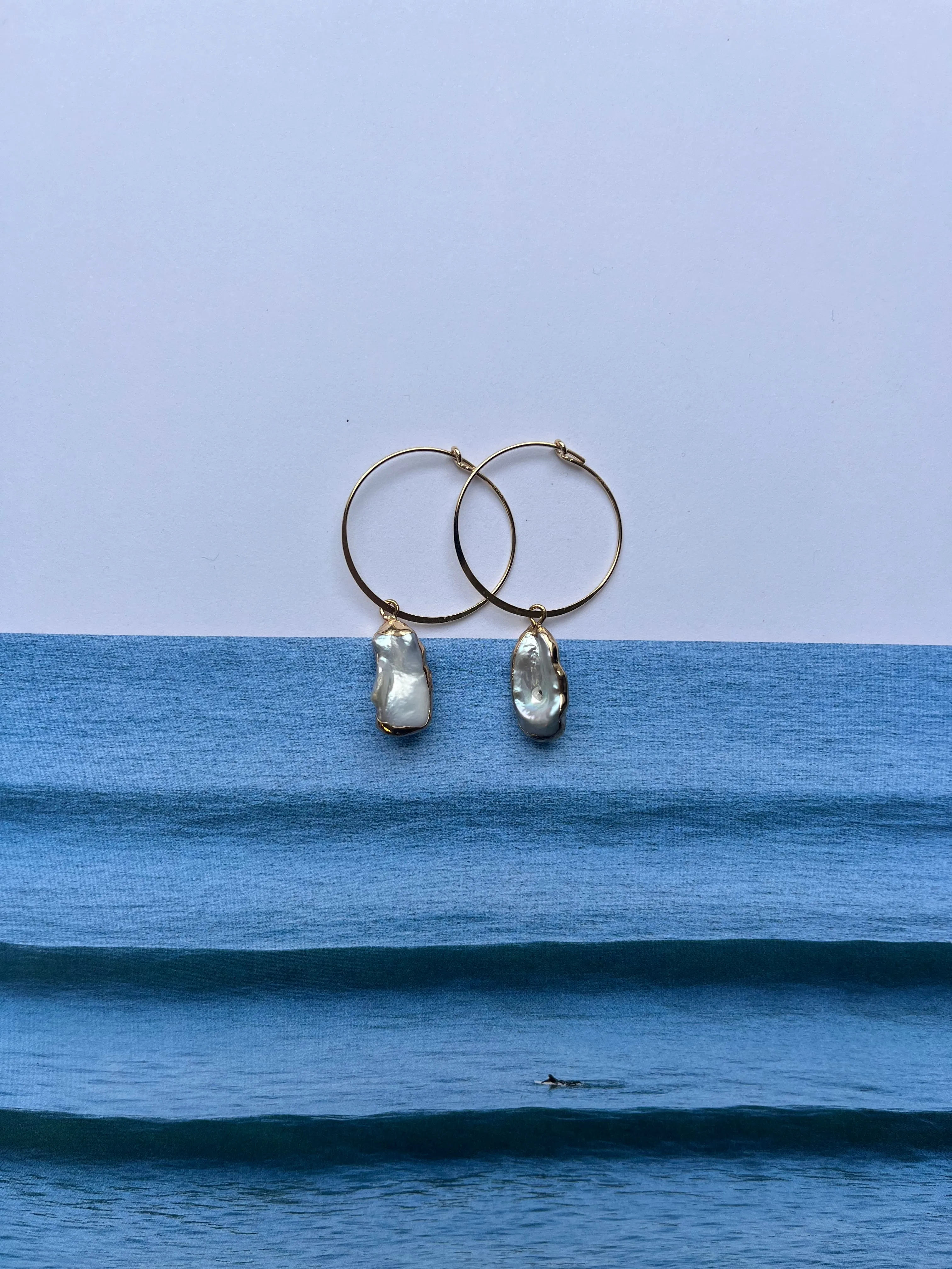 Surfing the Waves Earrings