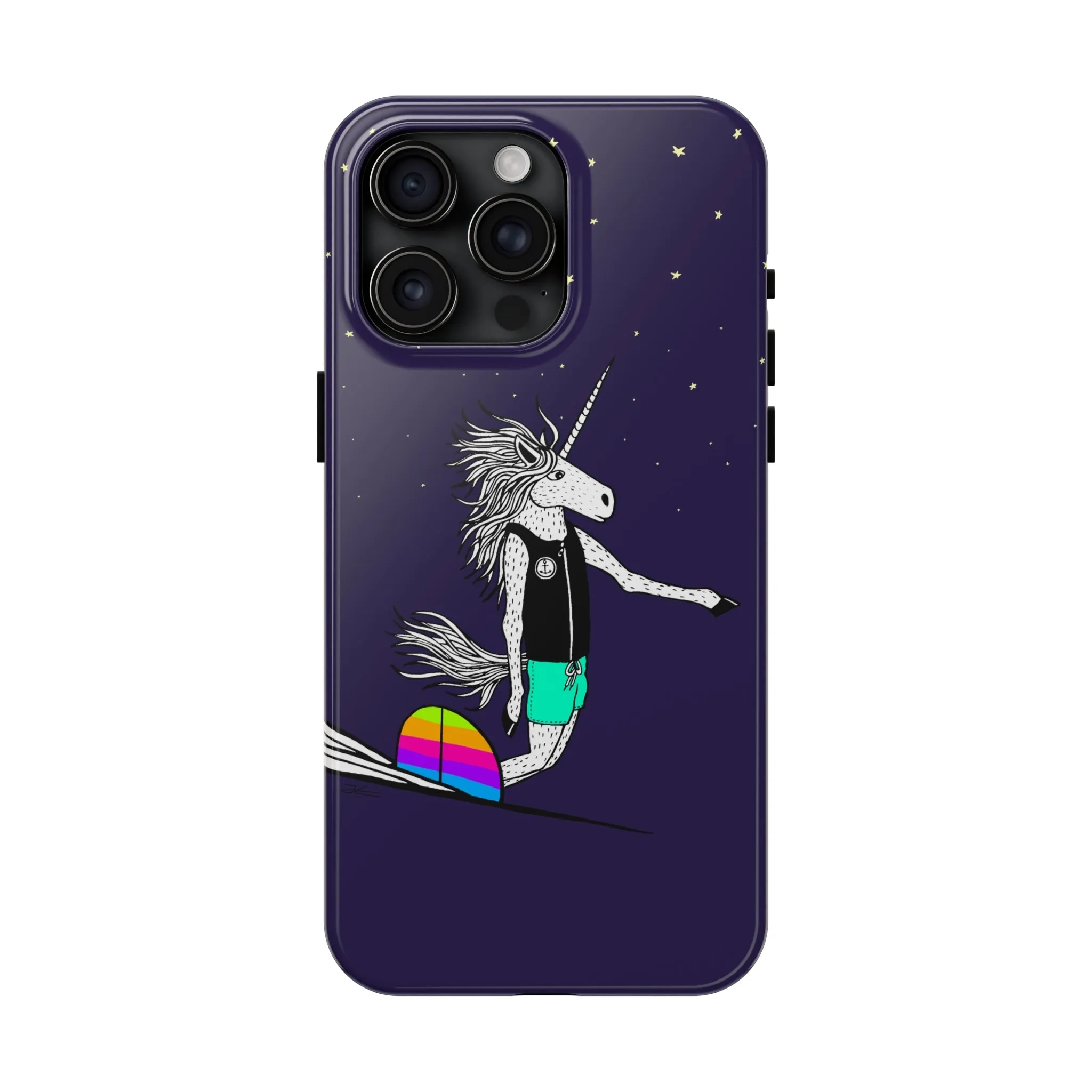 Surfing Unicorn Tough Phone Case