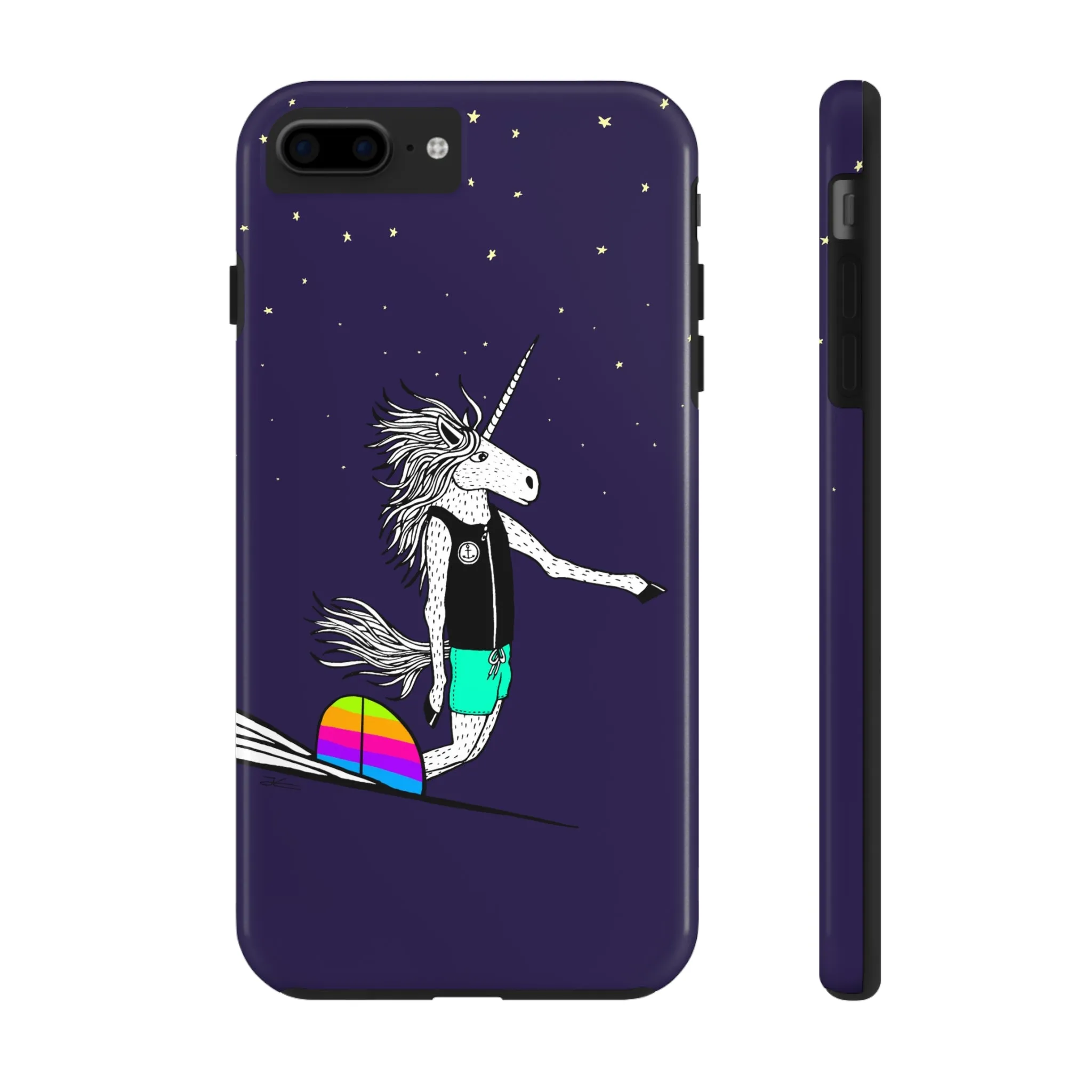 Surfing Unicorn Tough Phone Case