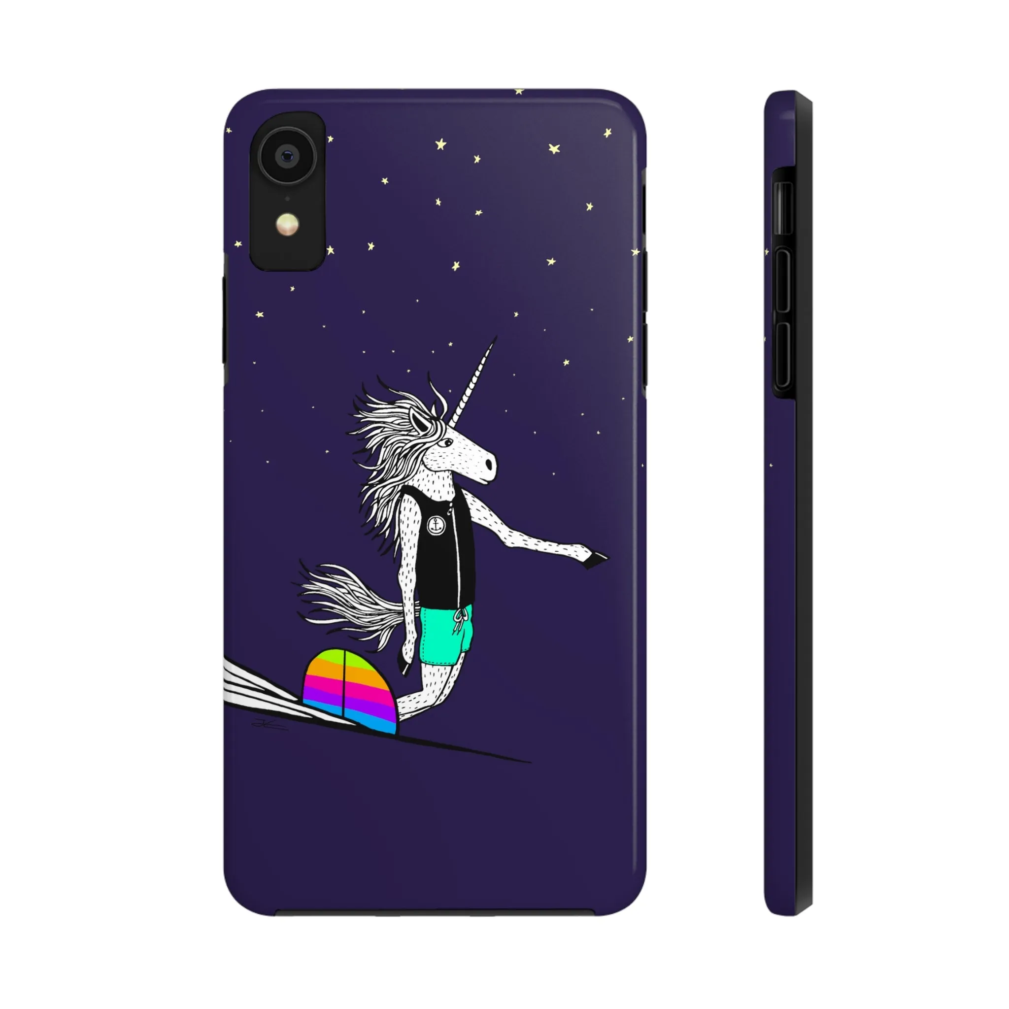 Surfing Unicorn Tough Phone Case