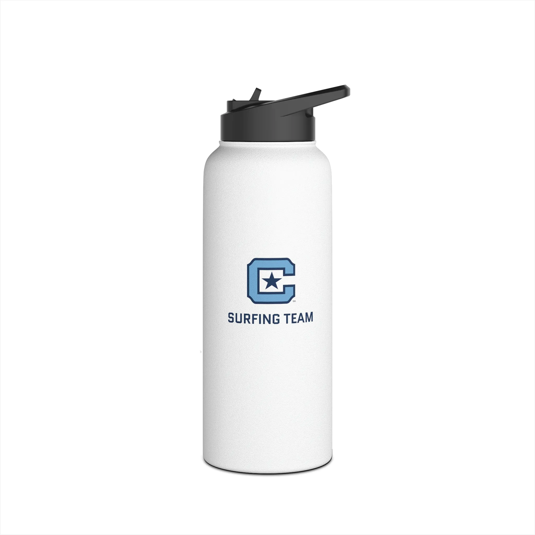 The Citadel, Surfing Team, Stainless Steel Water Bottle, Standard Lid