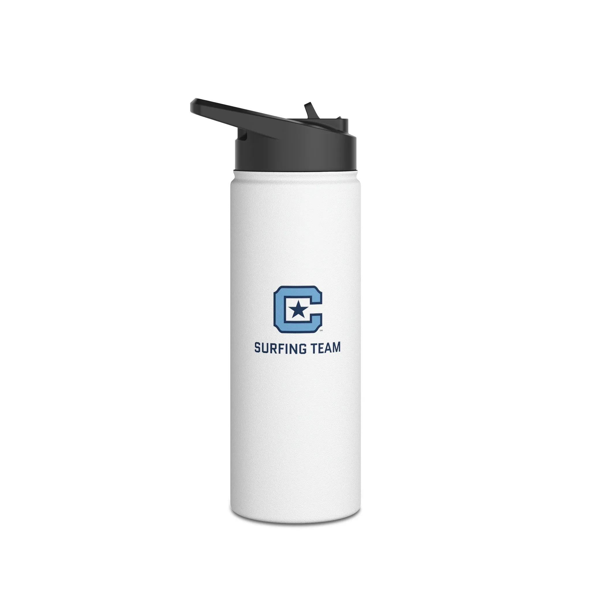 The Citadel, Surfing Team, Stainless Steel Water Bottle, Standard Lid