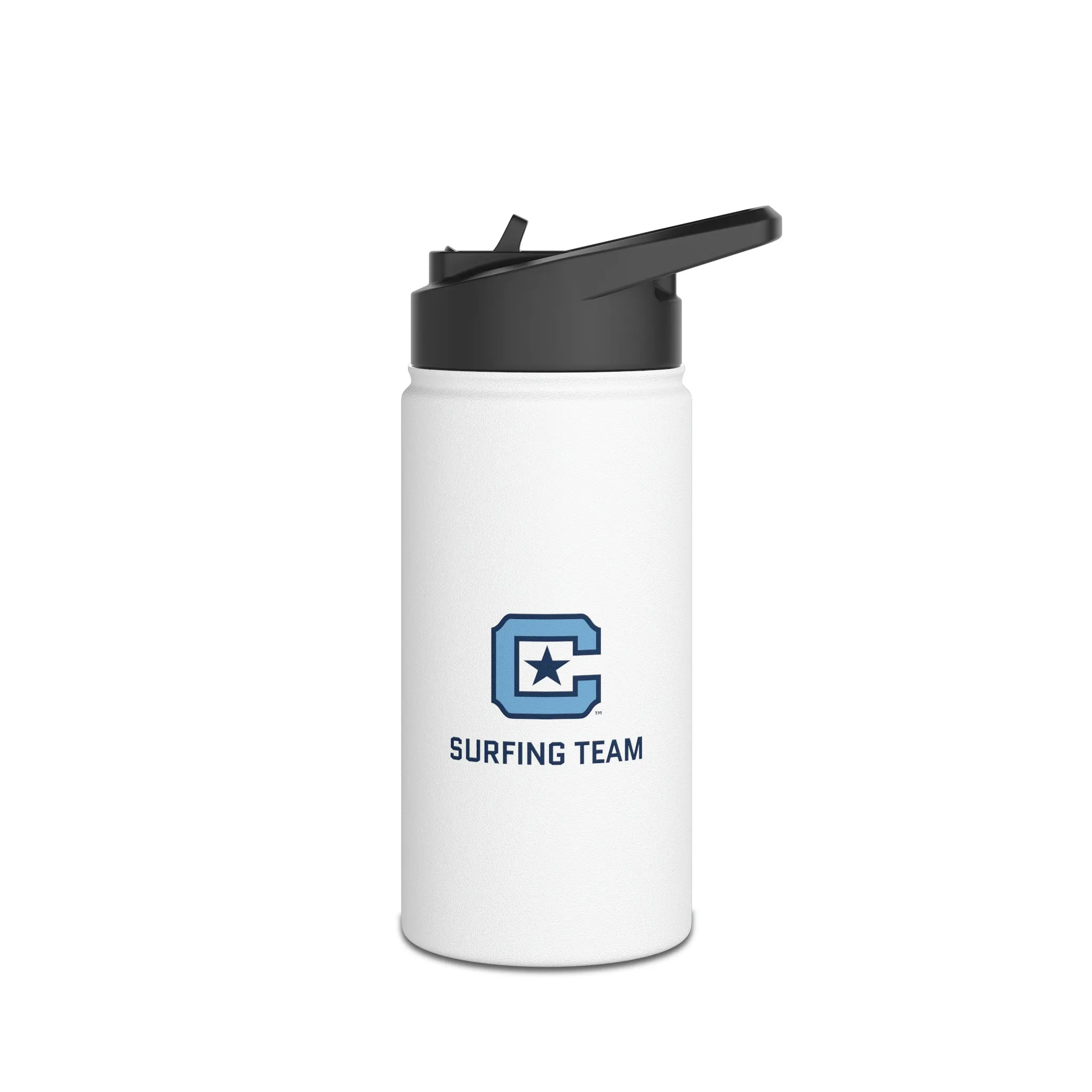 The Citadel, Surfing Team, Stainless Steel Water Bottle, Standard Lid