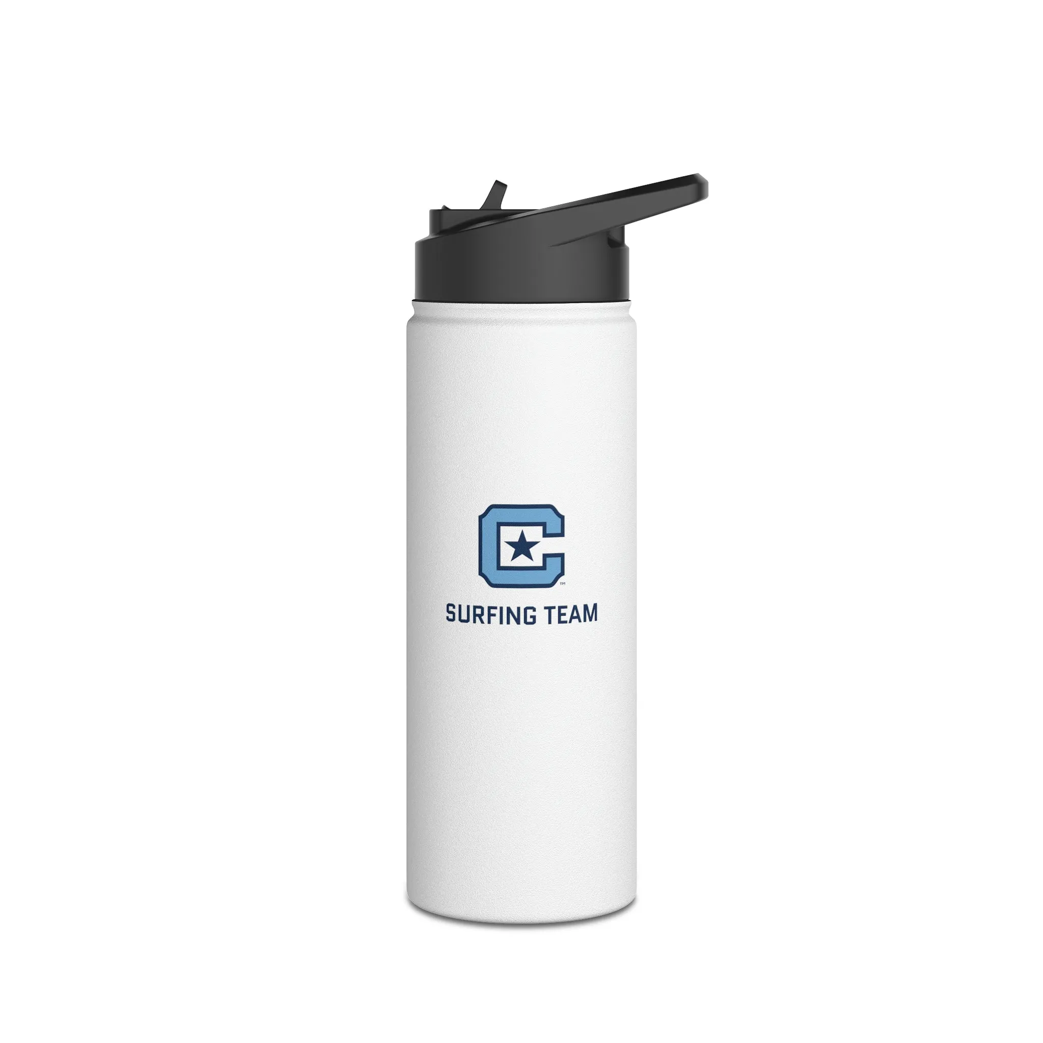 The Citadel, Surfing Team, Stainless Steel Water Bottle, Standard Lid