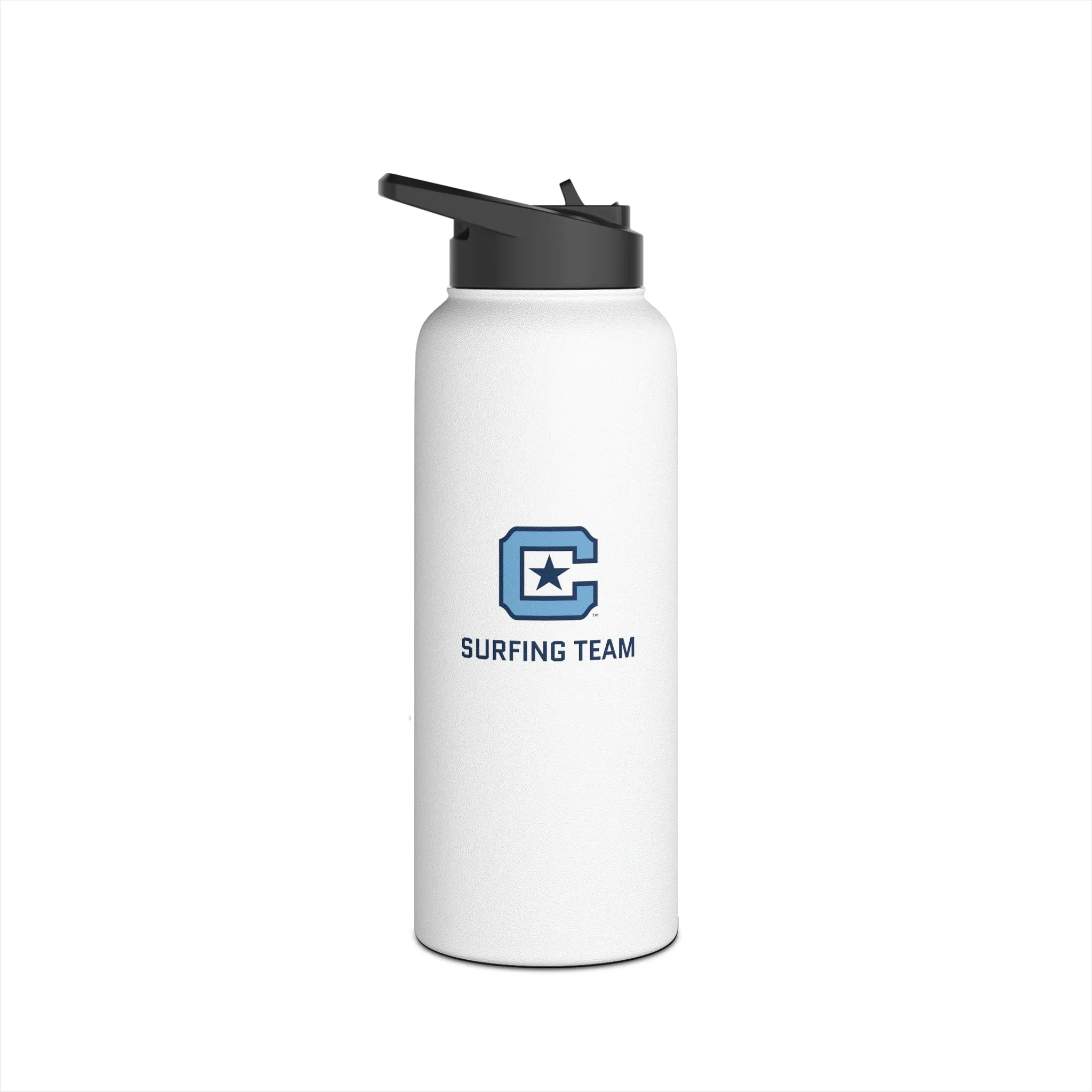 The Citadel, Surfing Team, Stainless Steel Water Bottle, Standard Lid