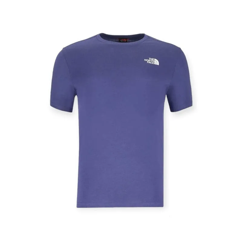 The North Face Red Box T- Shirt Cave Blue