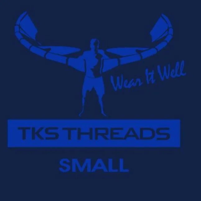 TKS MEN'S TIGHT FIT RASHGUARD NAVY/ROYAL UV 50