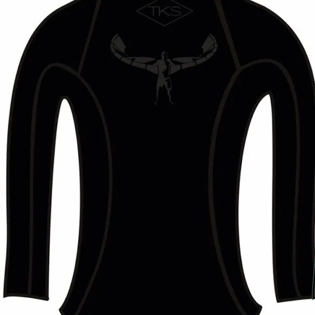 TKS WOMEN'S SUNSHIRT BLACK UV 50