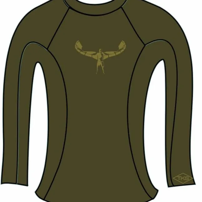 TKS WOMEN'S SUNSHIRT OLIVE UV 50