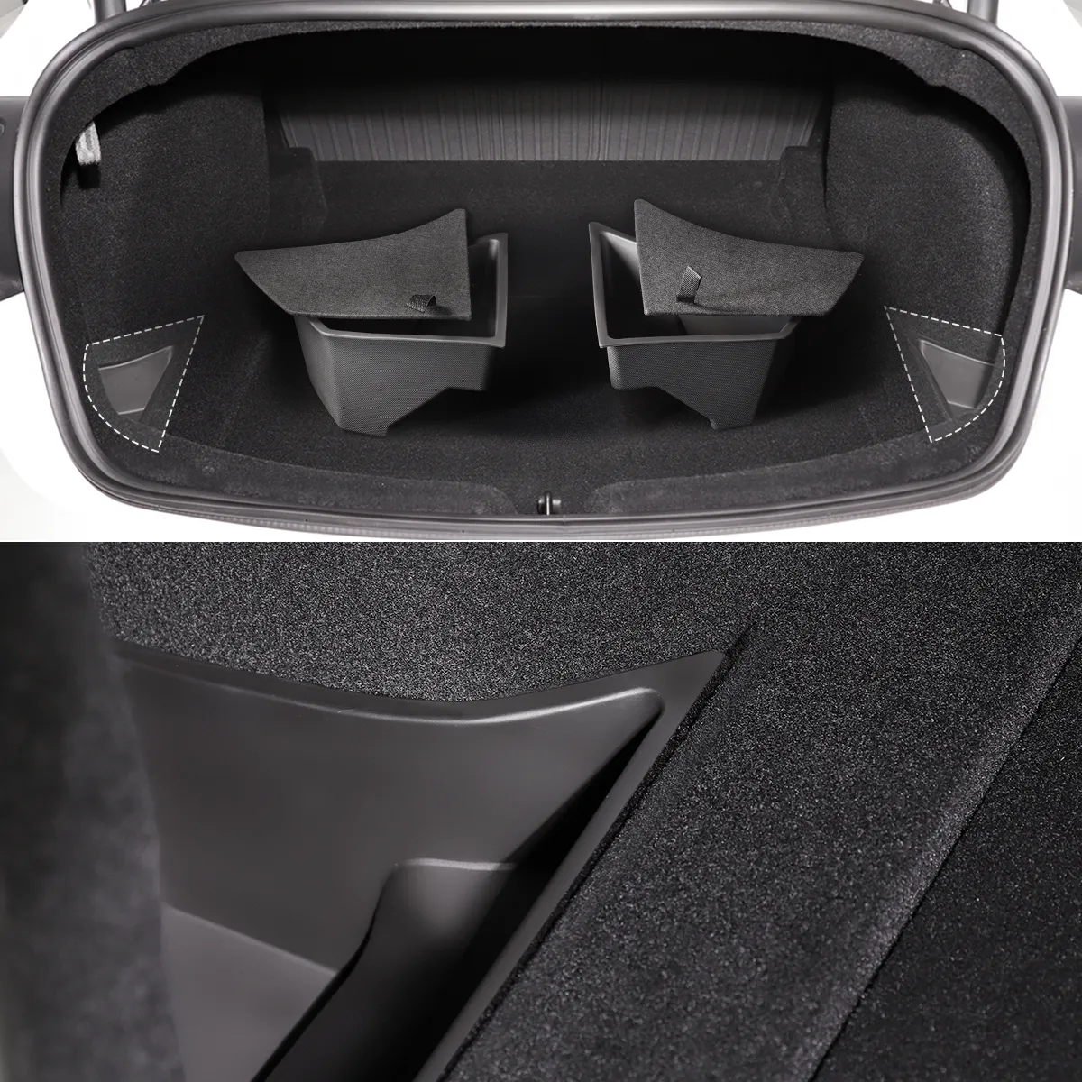 Trunk Storage Bins for Model 3 Highland