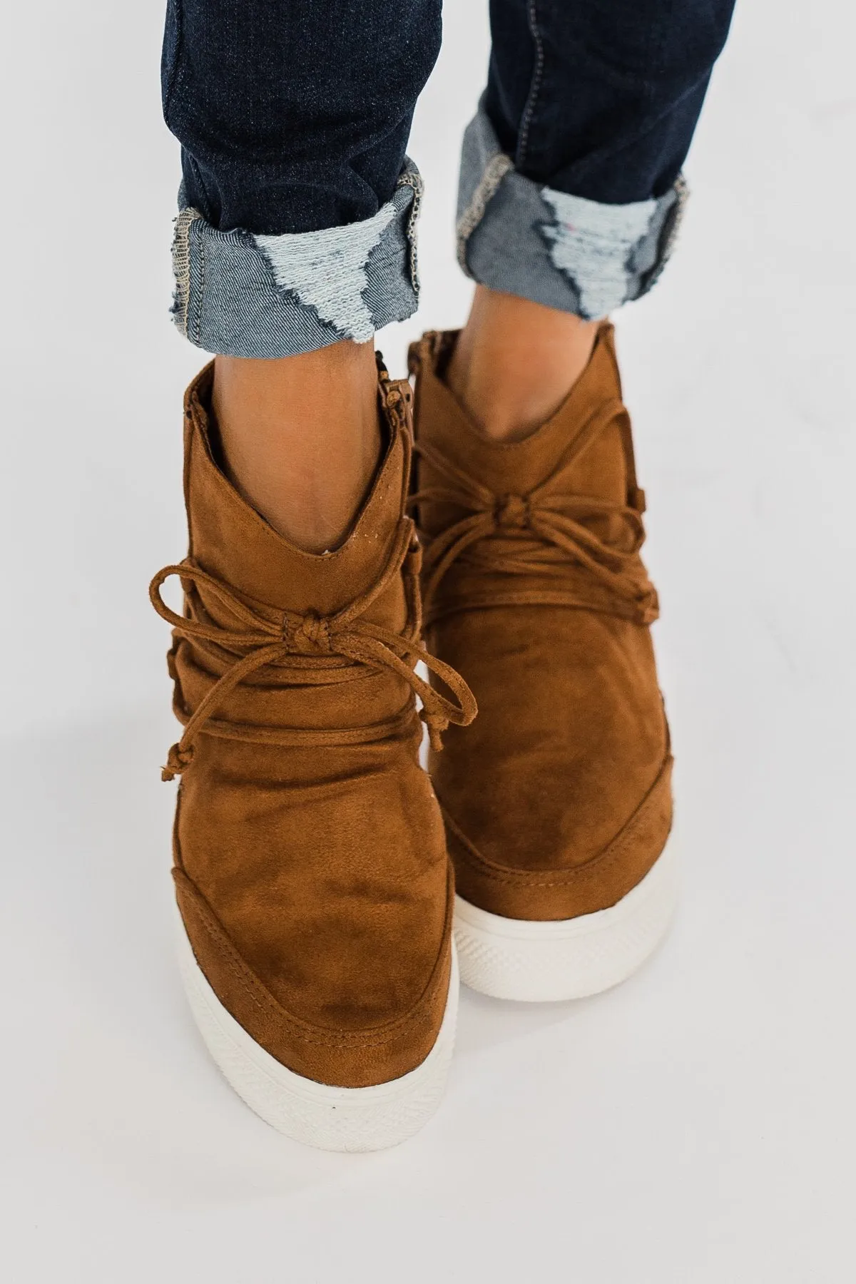 Very G Ursula Wedges- Tan