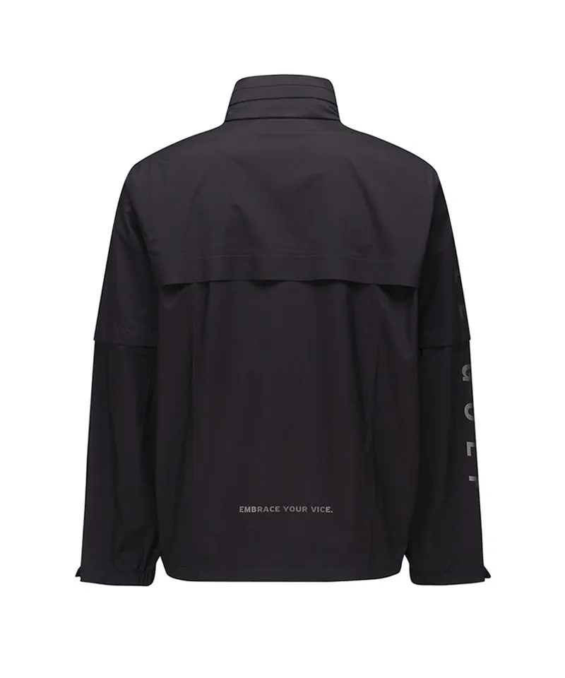 Vice Golf Atelier Men Detachable Rain JK - Black