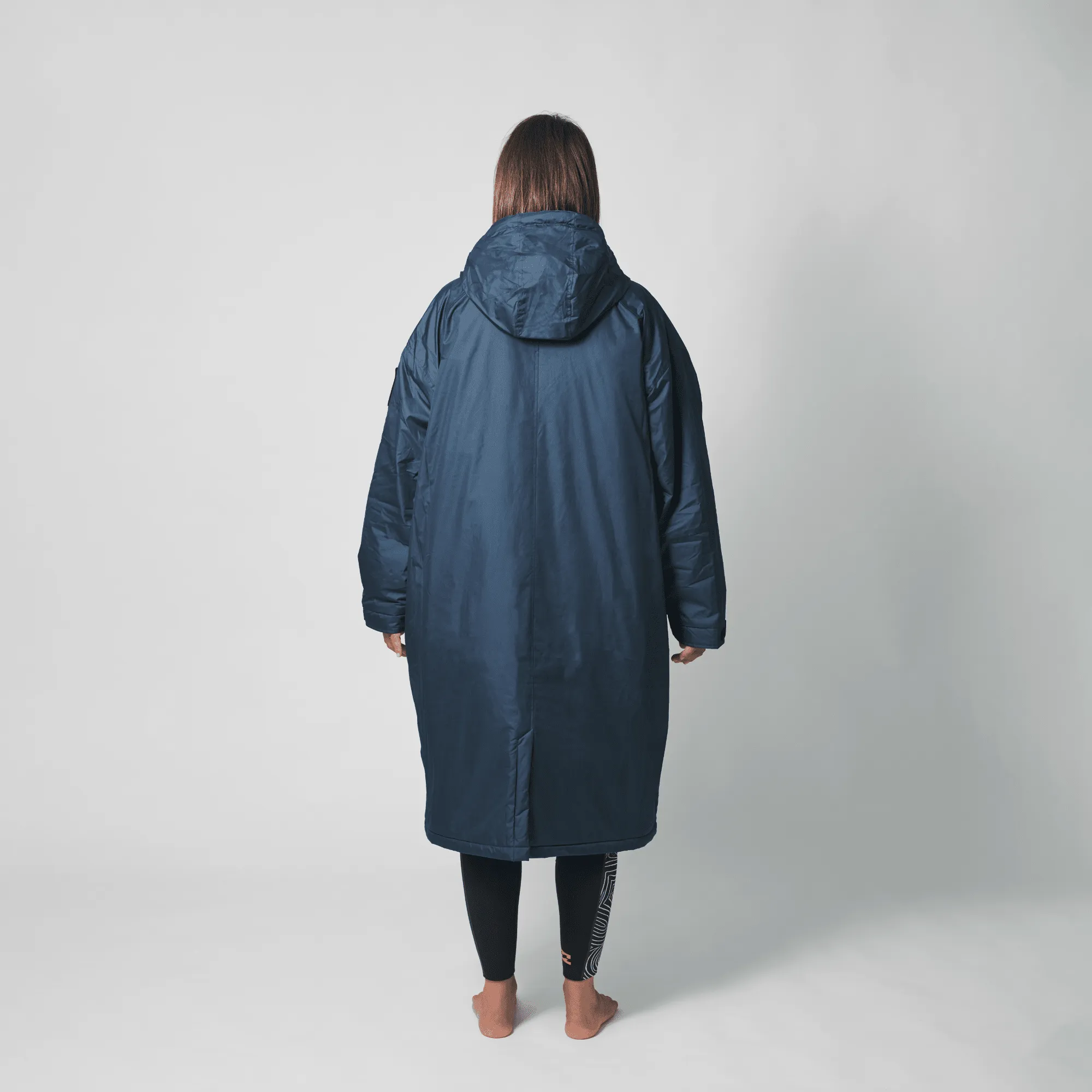 VOITED 2nd Edition Outdoor Changing Robe & Drycoat for Surfing, Camping, Vanlife & Wild Swimming  - Ocean Navy