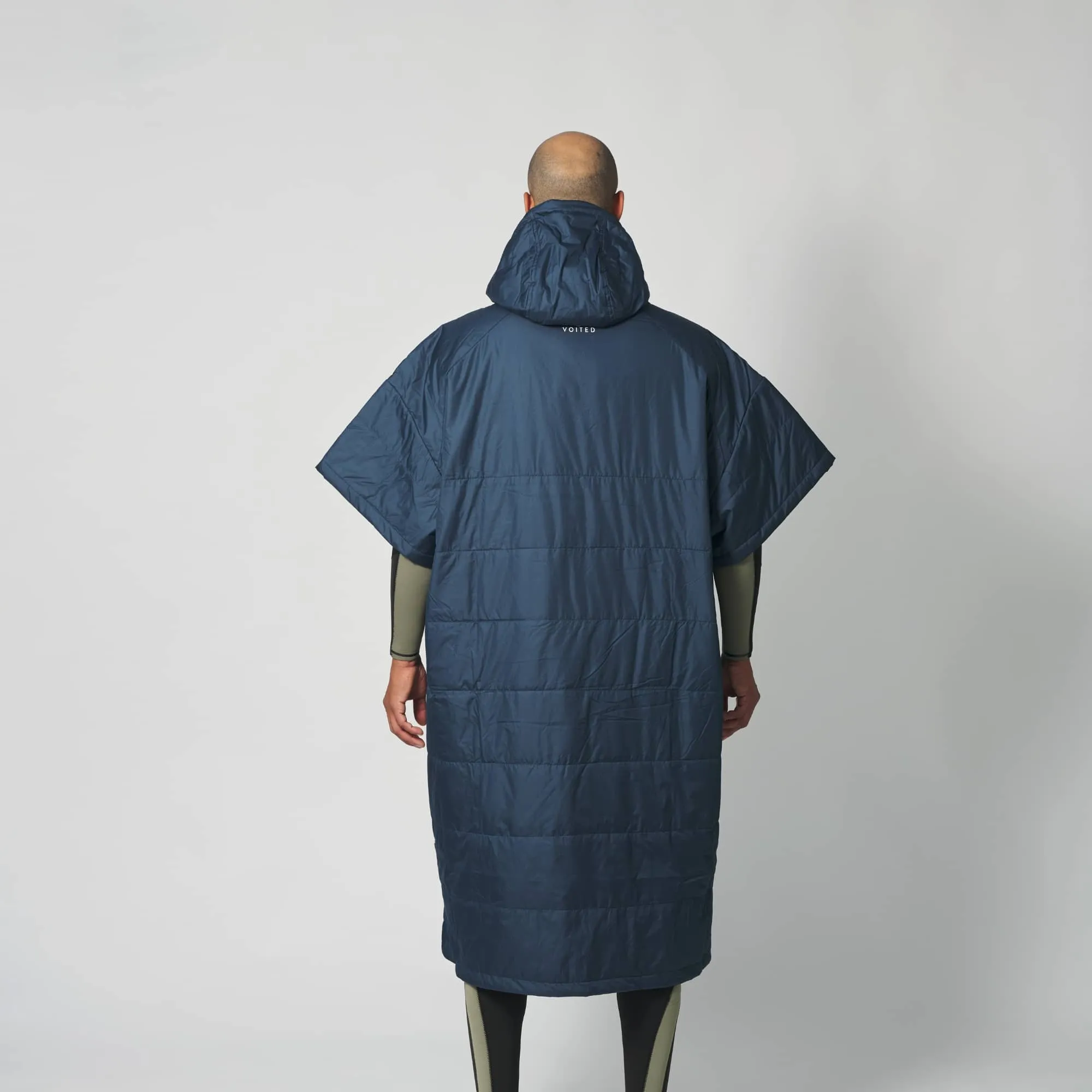 VOITED Original Outdoor Poncho for Surfing, Camping, Vanlife & Wild Swimming  - Ocean Navy