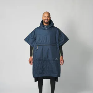 VOITED Original Outdoor Poncho for Surfing, Camping, Vanlife & Wild Swimming  - Ocean Navy