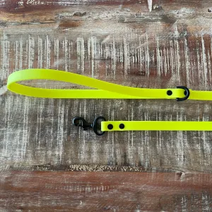 Waterproof Leash (Lightweight) : Neon Yellow   Black