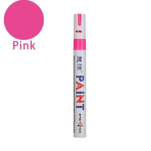 Waterproof,Non-toxic,Permanent Tire Paint Pen