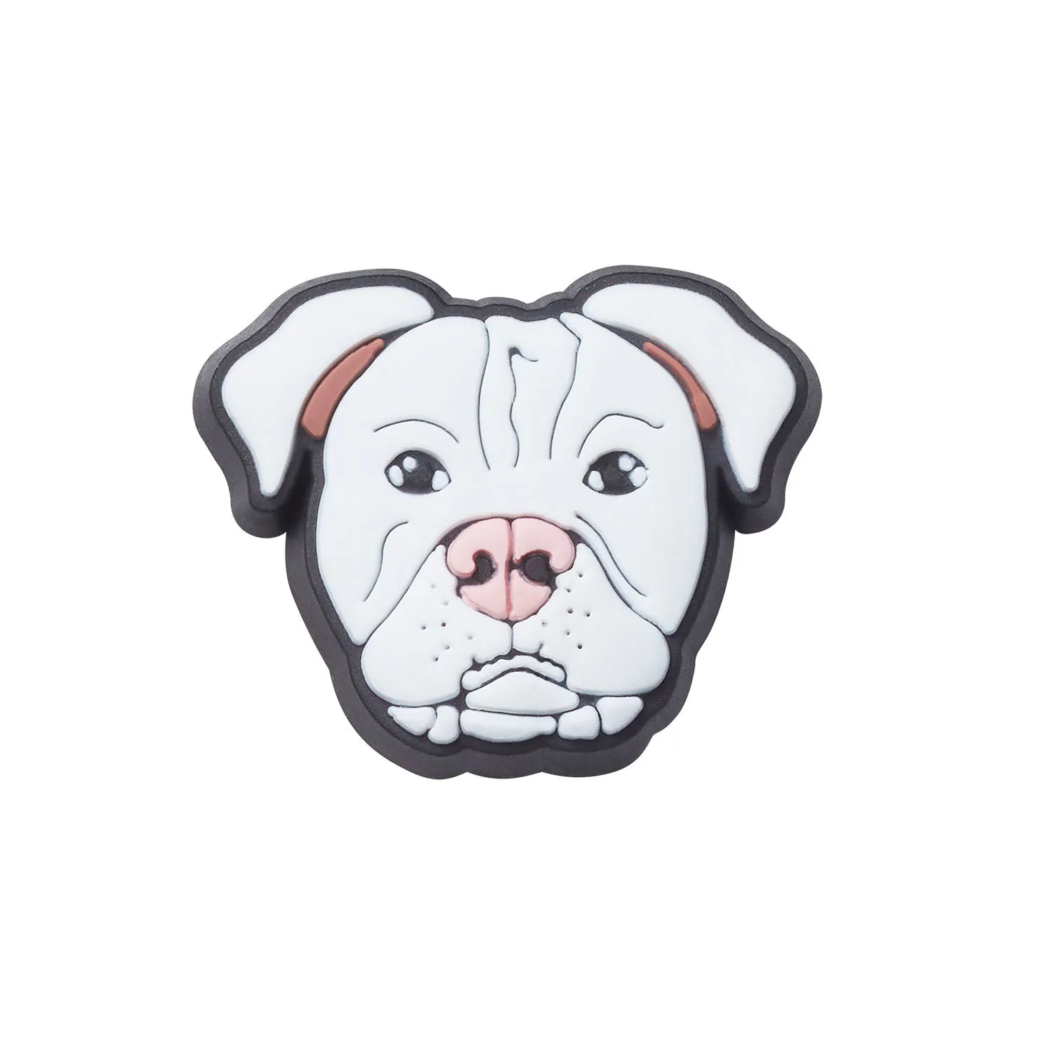 White Pitbull Jibbitz