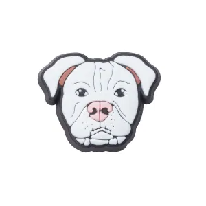 White Pitbull Jibbitz