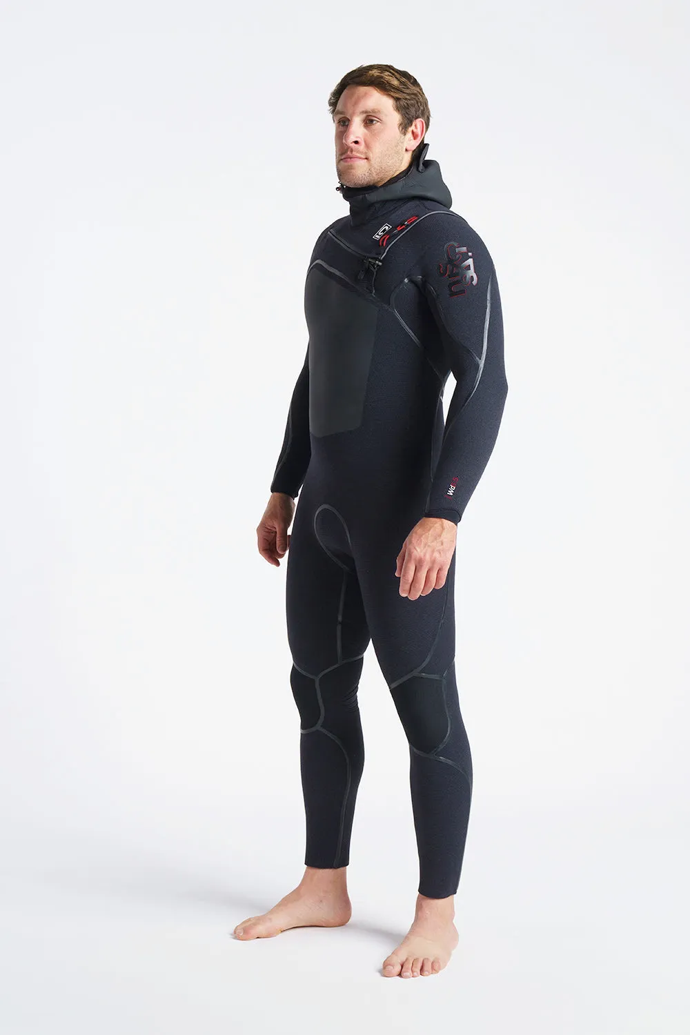 WIRED  6:5 LQS CHEST ZIP HOODED STEAMER