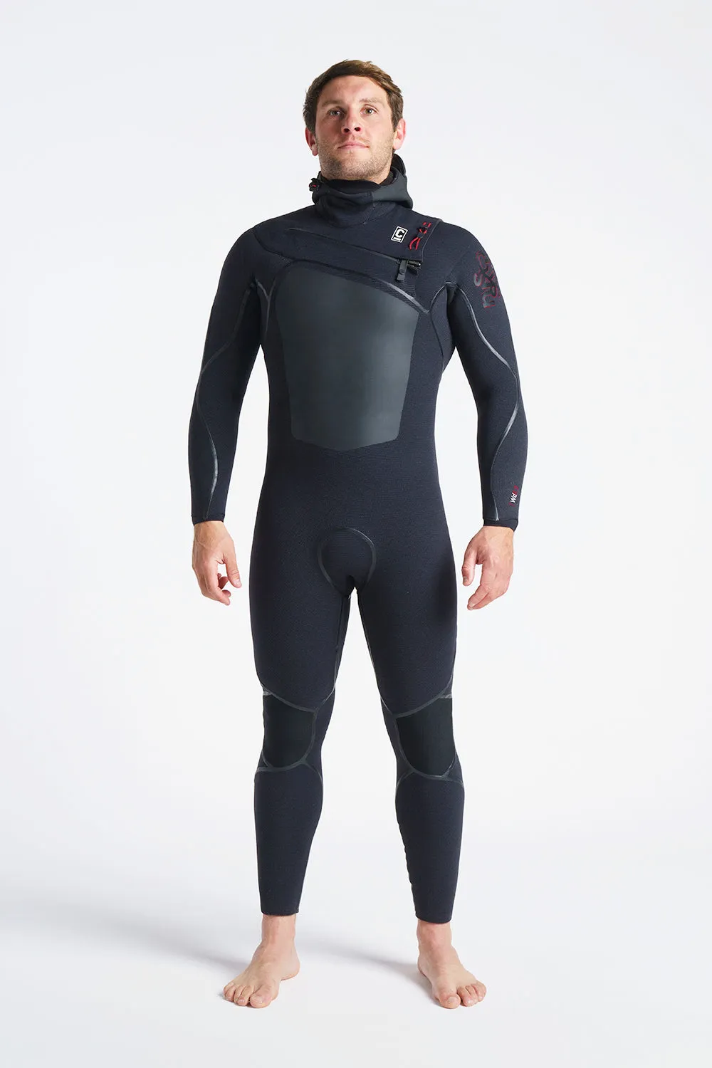 WIRED  6:5 LQS CHEST ZIP HOODED STEAMER