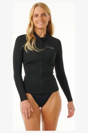 WMNS D/PATROL L/SL JKT - BLACK