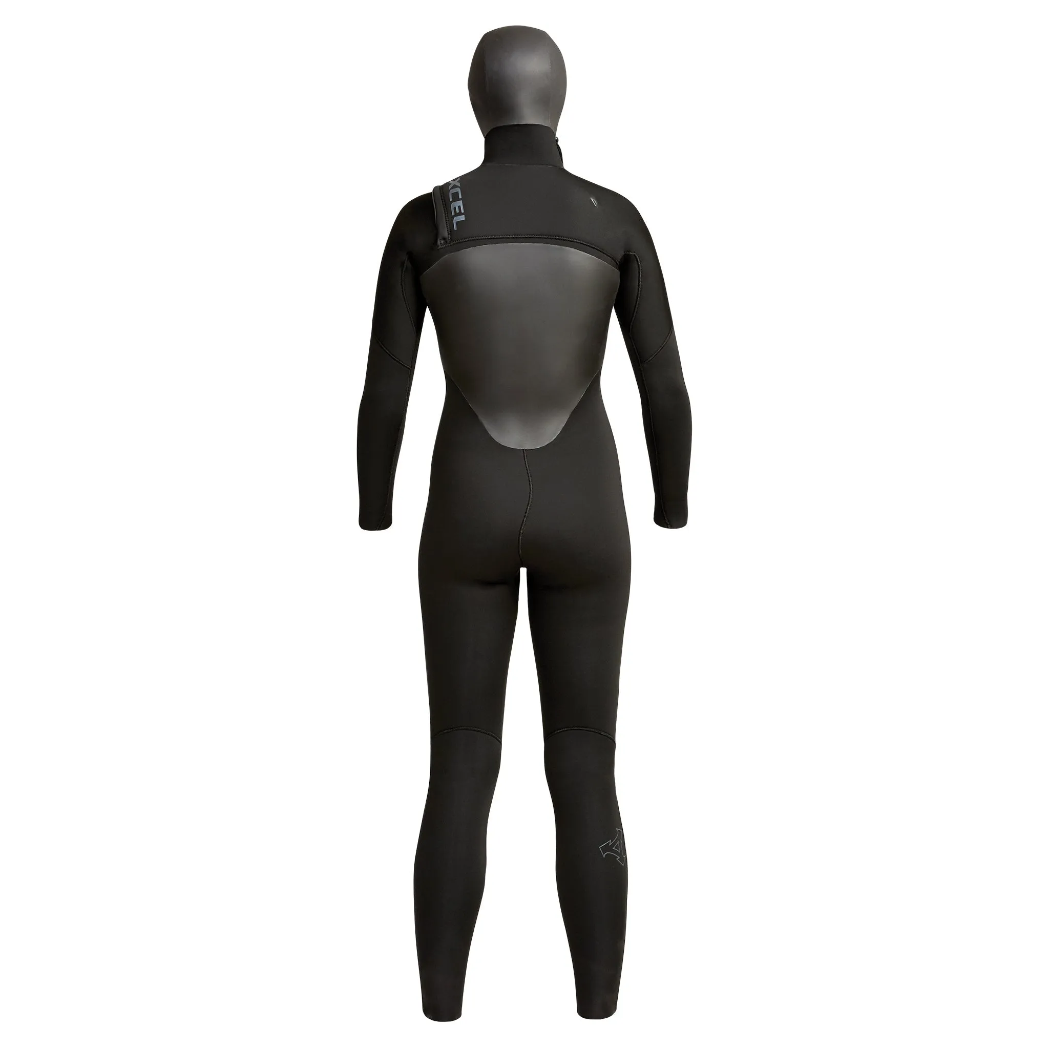Women's Axis Front Zip Hooded Full Wetsuit 5/4mm