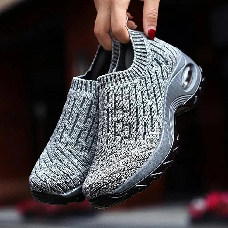Women's Breathable Air Cushion Leisure Shock Sneakers