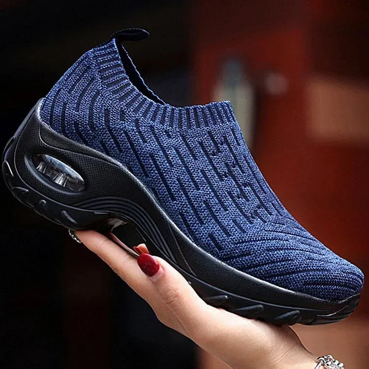 Women's Breathable Air Cushion Leisure Shock Sneakers
