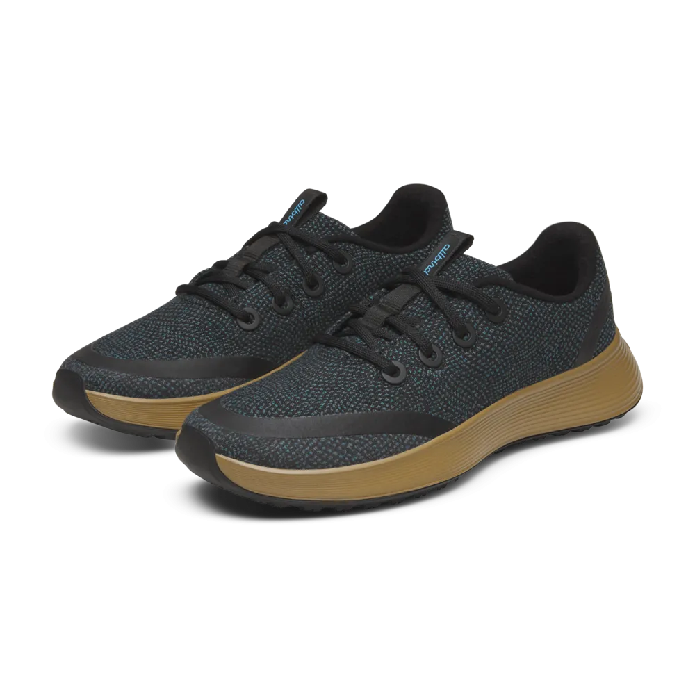 Women's Runner Protect - Natural Black/Chasm Teal (Stony Beige Sole)