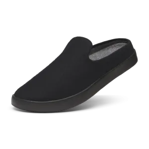 Women's Wool Lounger Mule - Natural Black (Natural Black Sole)