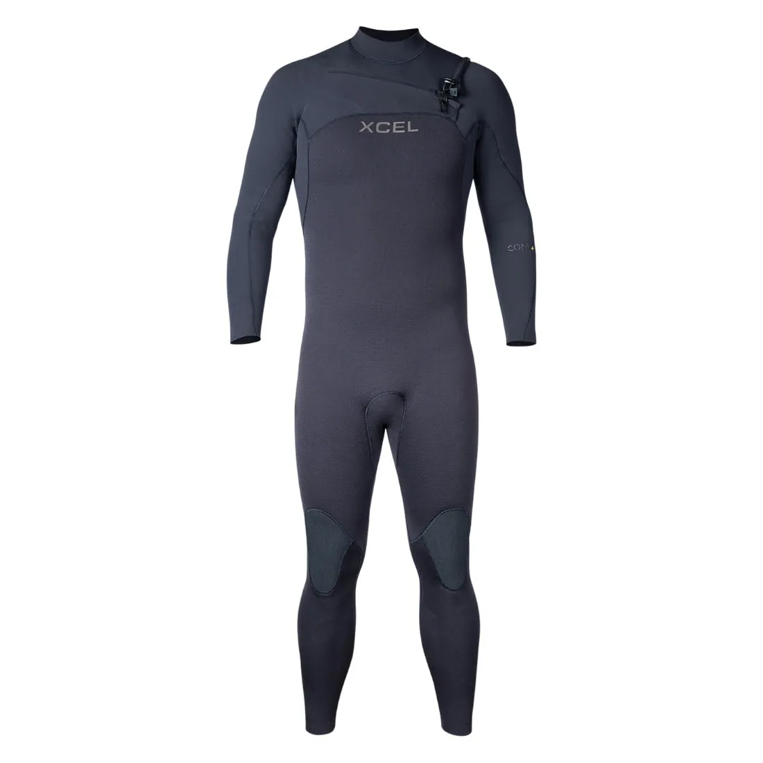 Xcel Mens 5/4mm Comp  Chest Zip Wetsuit - Black