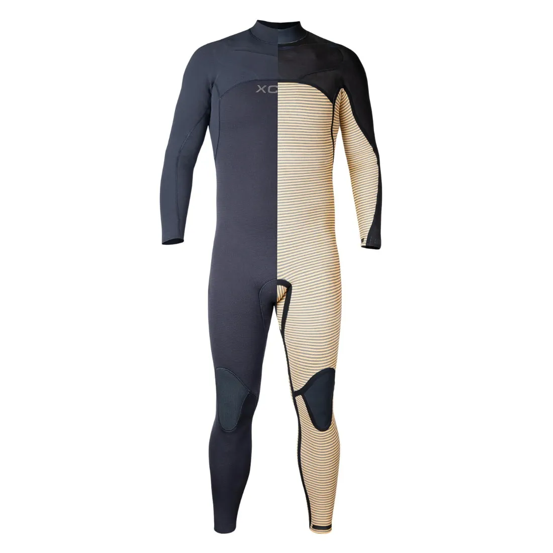 Xcel Mens 5/4mm Comp  Chest Zip Wetsuit - Black